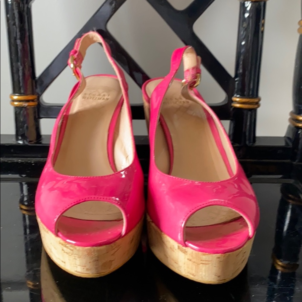 Hot pink SW wedges